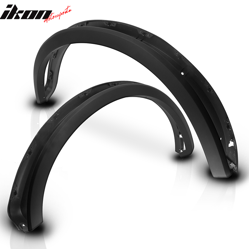 Fits 15-17 Ford F150 OE Factory Style Fender Flares 4Pc Smooth Black - PP