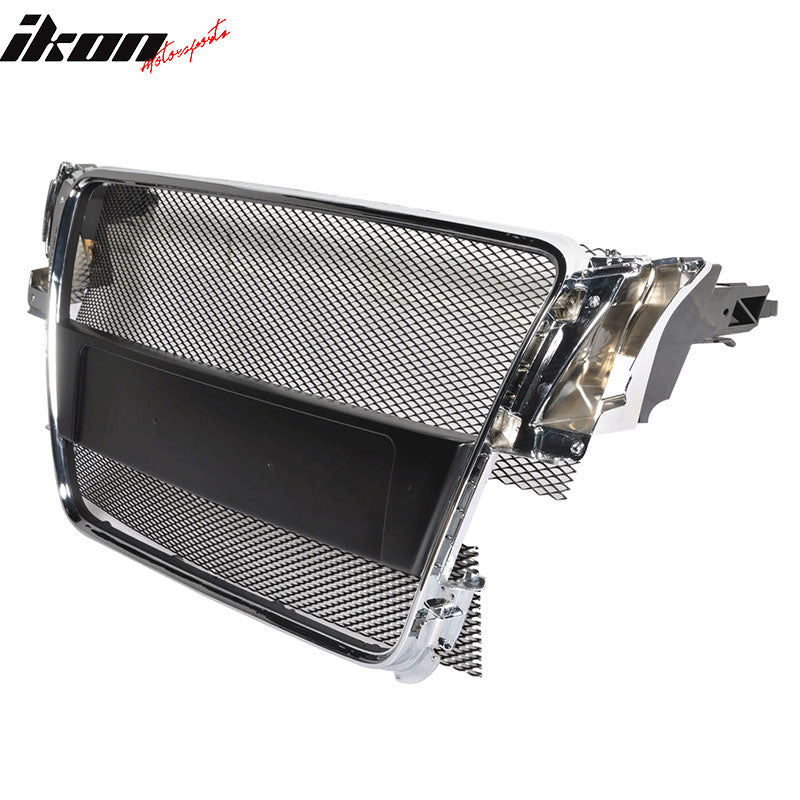 Clearance Sale Fits 08-12 Audi A5 S5 B8 Front Bumper Hood Mesh Grille Insert