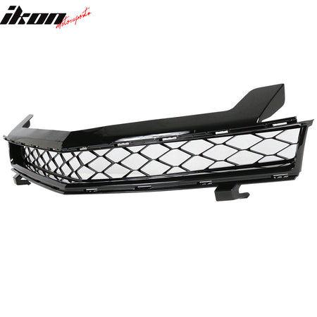 Fits 14-15 Chevy Camaro Z28 Type Front Upper Mesh Grill Grille Unpainted