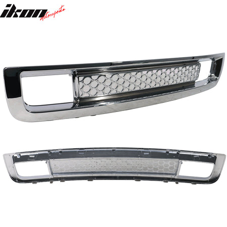 Fits 07-13 GMC Sierra 1500 2500HD 3500HD Front Lower Grille ABS