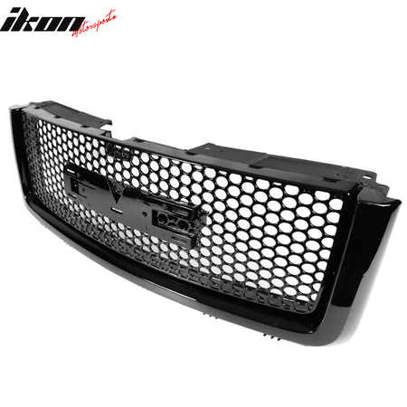 Fits 07-13 GMC Sierra 1500 Denali Front Upper Guards Hood Grill Grille