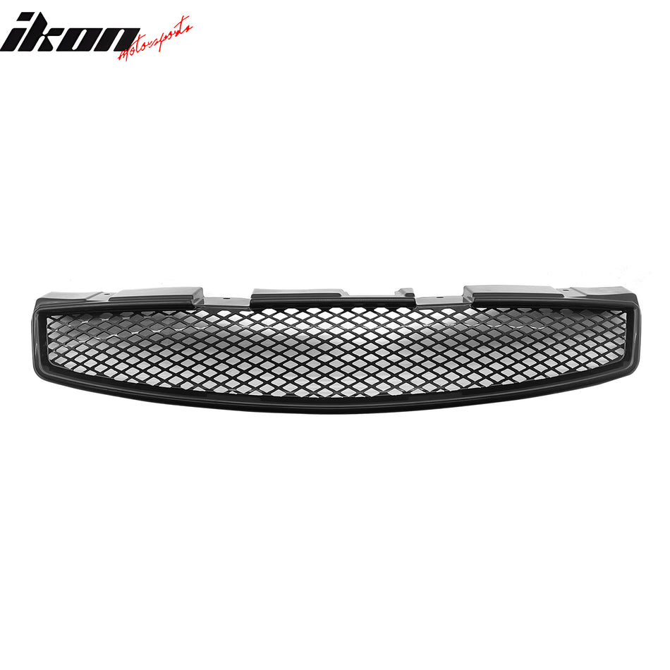 2003-2007 Infiniti G35 Coupe Unpainted Front Bumper Upper Mesh Grille