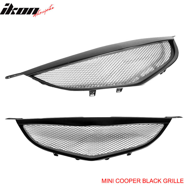 Fits 04-06 Mazda 3 Mazda3 4Dr ABS Unpainted Mesh Hood Grille