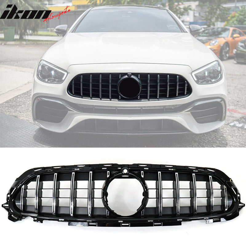 2021-2023 Mercedes-Benz W213 E Class GT Style Front Bumper Hood Grille