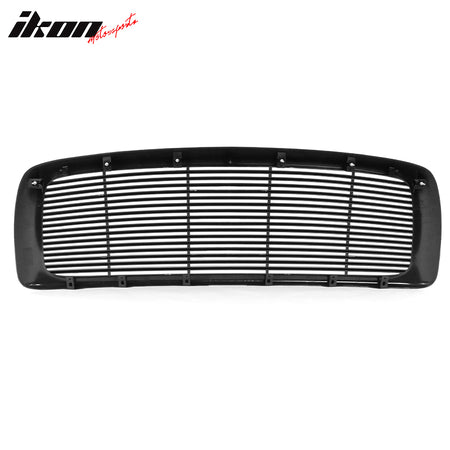 Fits 02-05 Dodge Ram 1500 03-05 Ram 2500 3500 Mesh Front Grille Unpainted - ABS