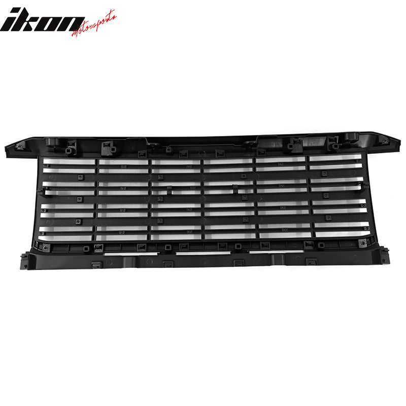 Fits 15-19 Chevy Silverado 2500HD 3500HD Factory Style Grille Hood Unpainted ABS