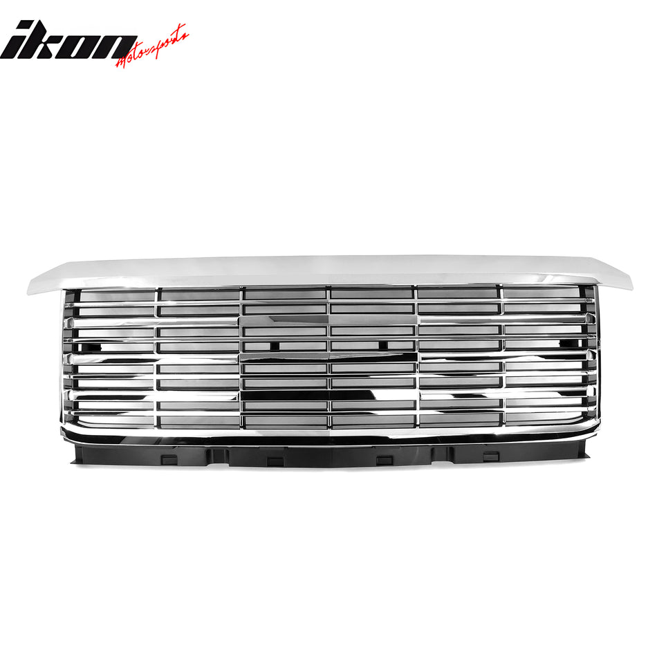 2015-2019 Chevy Silverado 2500 2500HD 3500 3500HD Chrome Front Grille