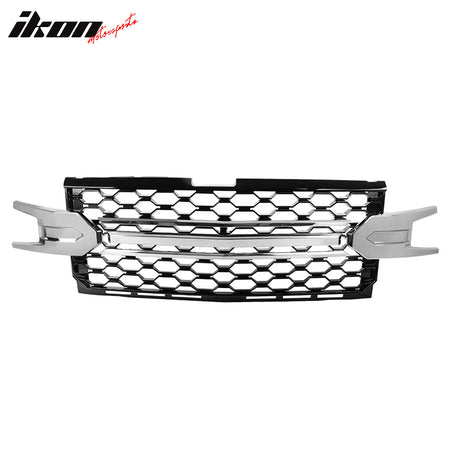 Fits 19-21 Chevy Silverado 1500 LT/LTZ/RST/High Country Black Front Grille