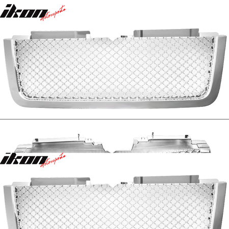 Fits 06-09 Chevrolet Trailblazer LT B Style Front Bumper Hood Mesh Grille ABS