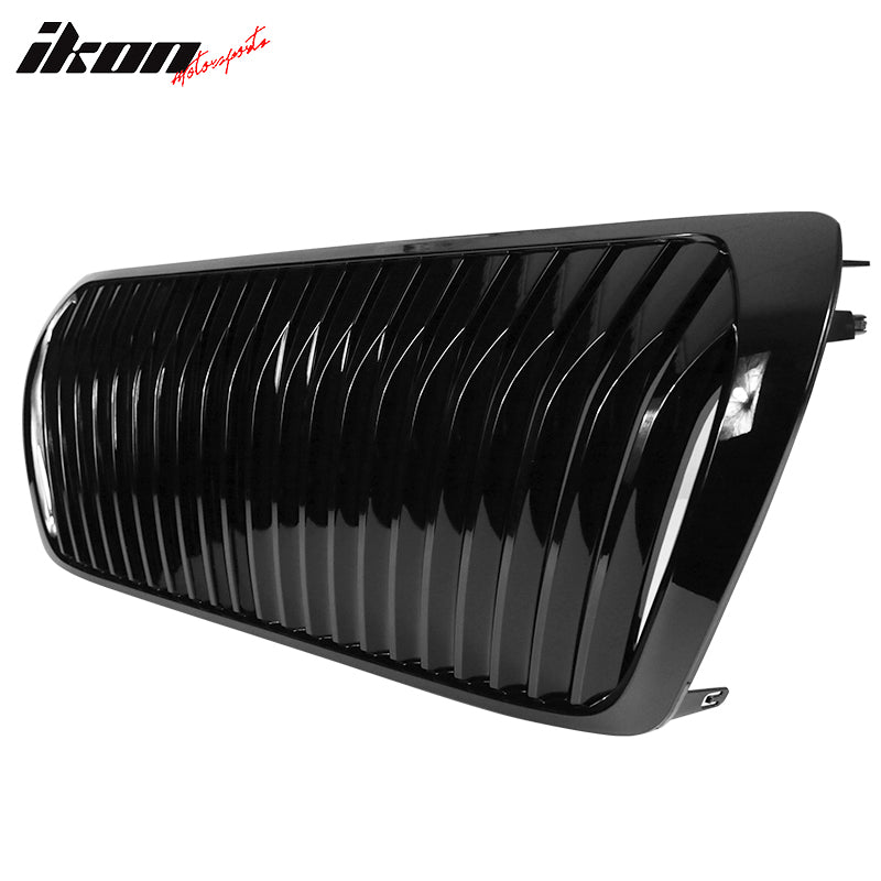 Fits 08-12 Toyota Land Cruiser Z Style Front Grille Gloss Black