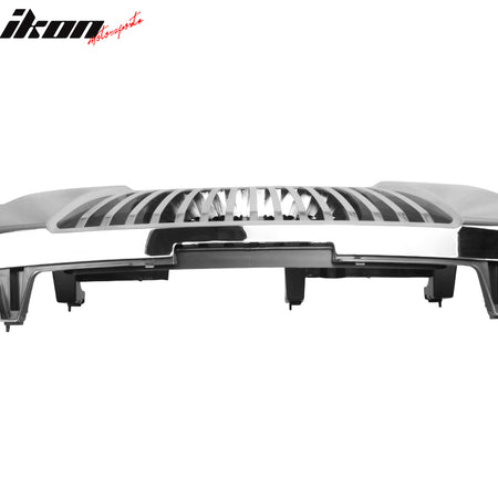 Fits 04-07 Nissan Titan Armada Chrome Vertical Hood Grille