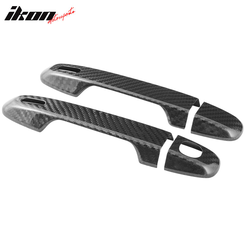 Compatible With 2013-2020 Scion FRS Subaru BRZ Outer Door Handle Cover - Carbon Fiber