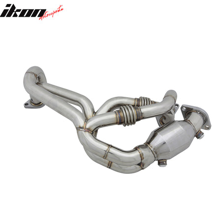 Fits Scion FRS Subaru BRZ 4-2-1 Equal Length Header EL+Spun High Flow Cat