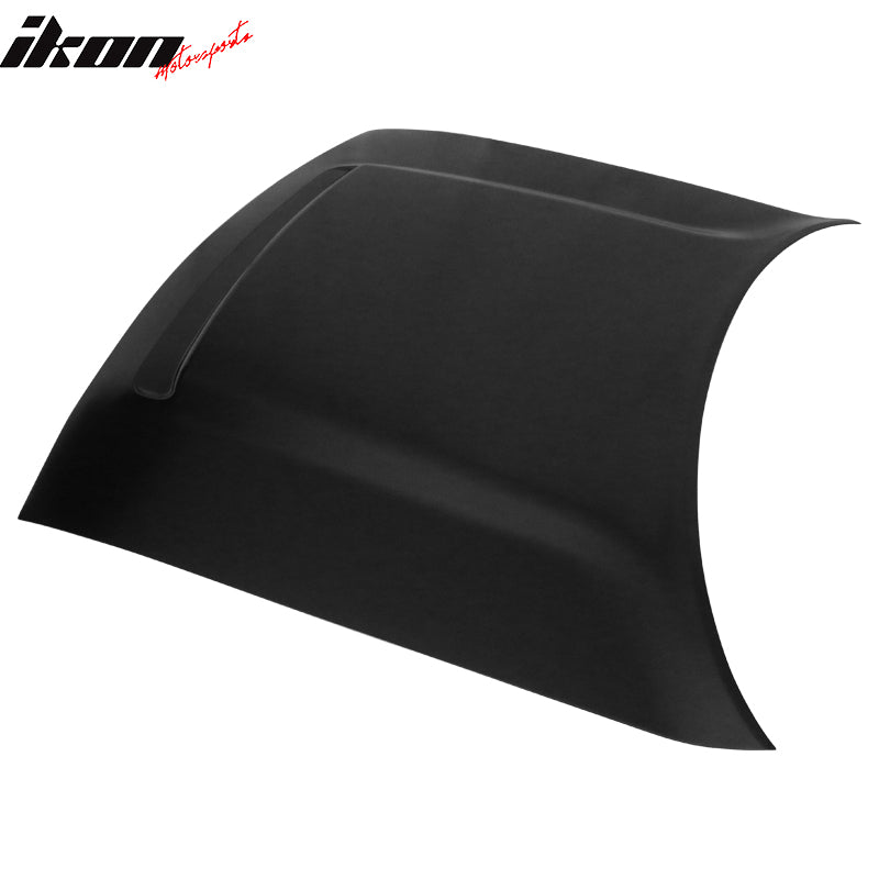 Fits 08-23 Dodge Challenger Demon Style Hood Scoop Air Vent Unpainted - Aluminum