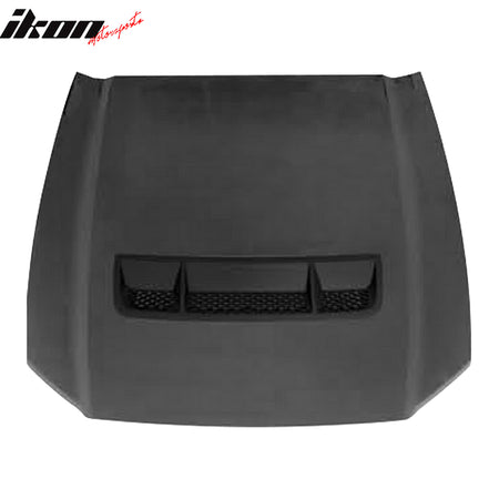 Fits 10-14 Ford Mustang GT500 Style Hood Aluminum Air Flow Intake Scoop Panel