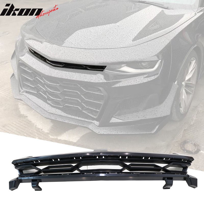 2016-2024 Chevy Camaro ZL1 1LE Style PP Front Bumper Upper Grille