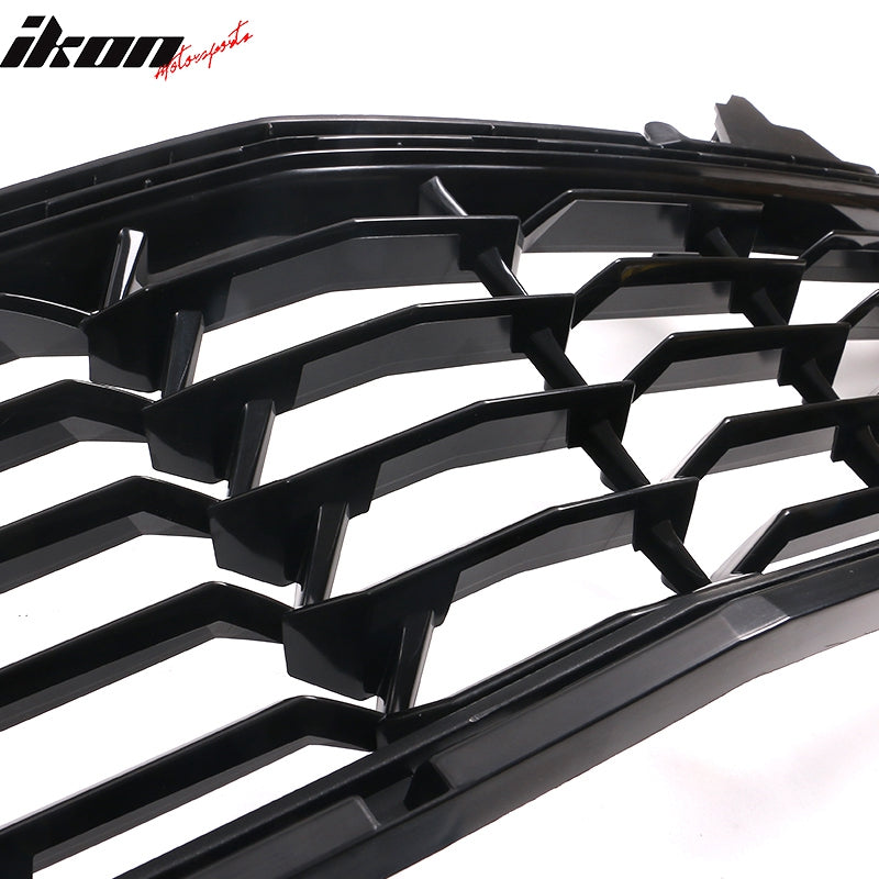 Fits 19-24 Chevy Camaro SS OE Style Front Bumper Lower Grille Grill Guard ABS