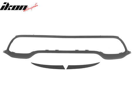 Fits 21-24 Dodge Durango Front Bumper Upper Grille Hellcat Style Surround Trim