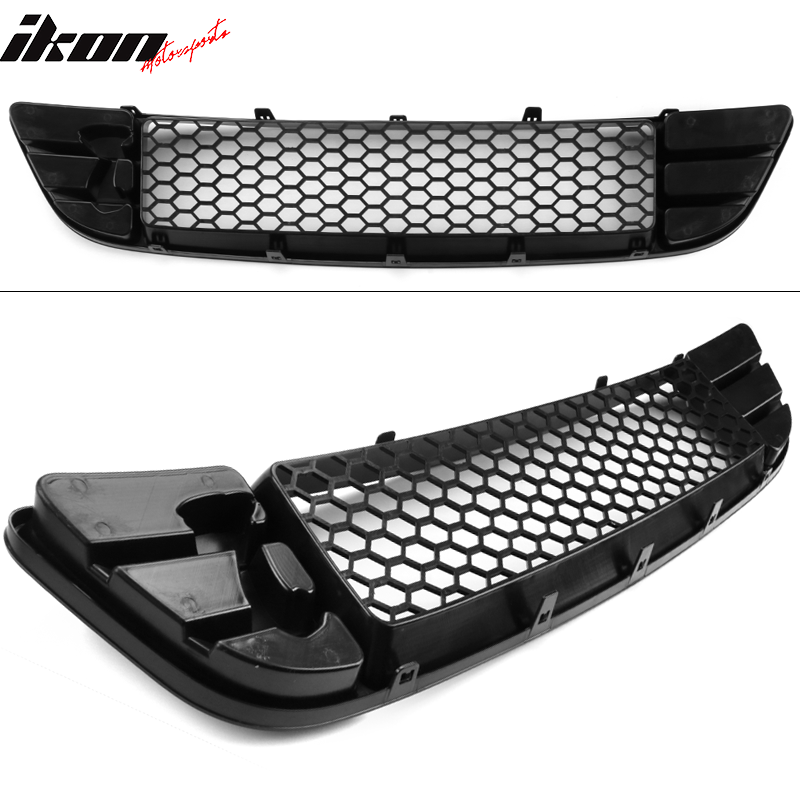 Fits 13-14 Ford Mustang Shelby Style Front Bumper Upper Mesh Grille Grill