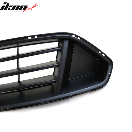 IKON MOTORSPORTS Grille Compatible With 2018-2022 Ford Mustang, Front Upper Grid Grill ABS