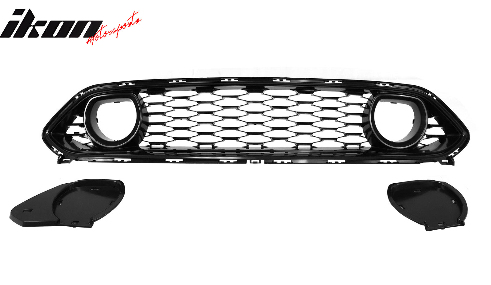 Fits 21-23 Ford Mustang Mach 1 OE Style Black Front Upper Mesh Grille Grill ABS