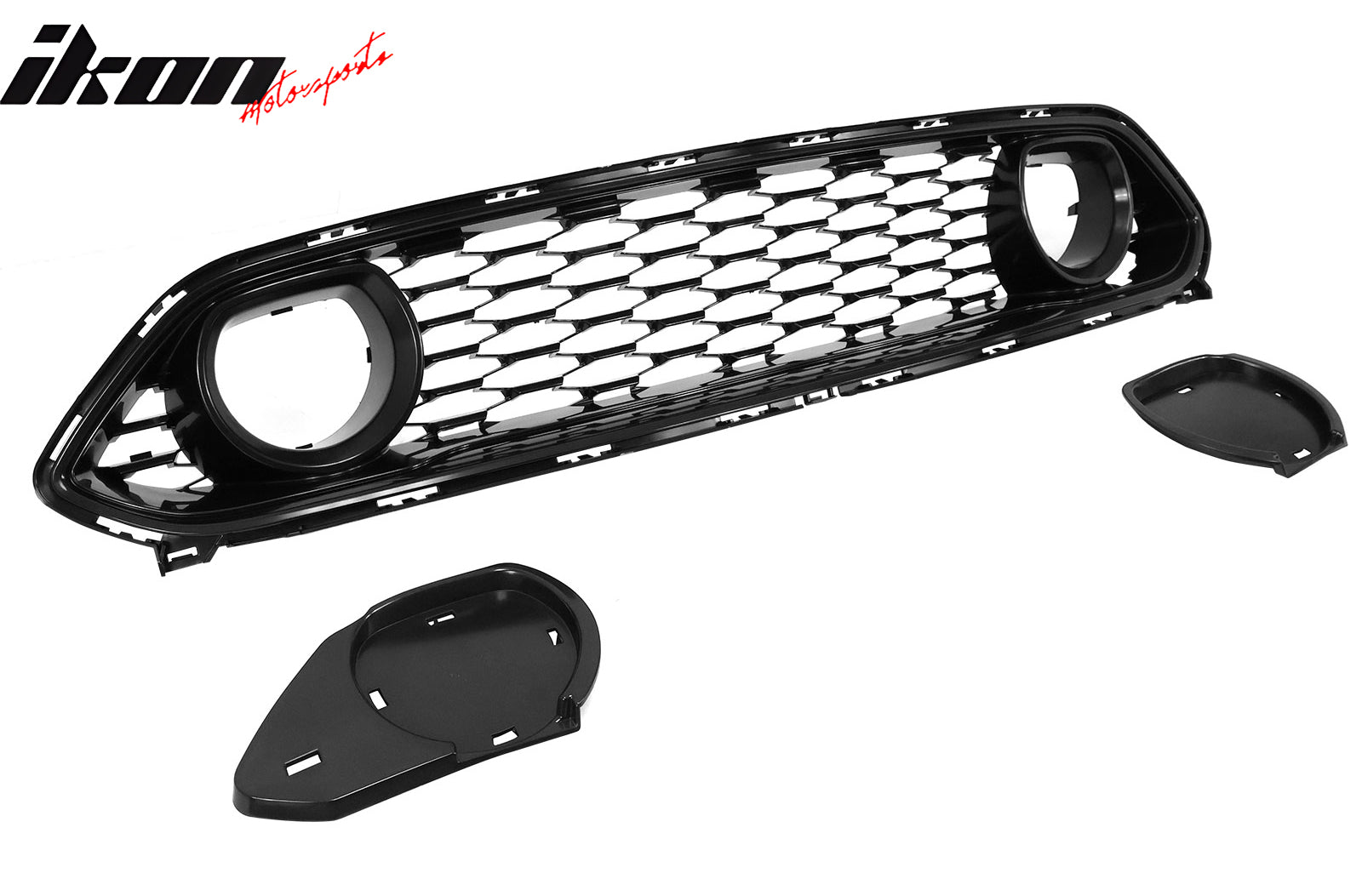 Fits 21-23 Ford Mustang Mach 1 OE Style Black Front Upper Mesh Grille Grill ABS