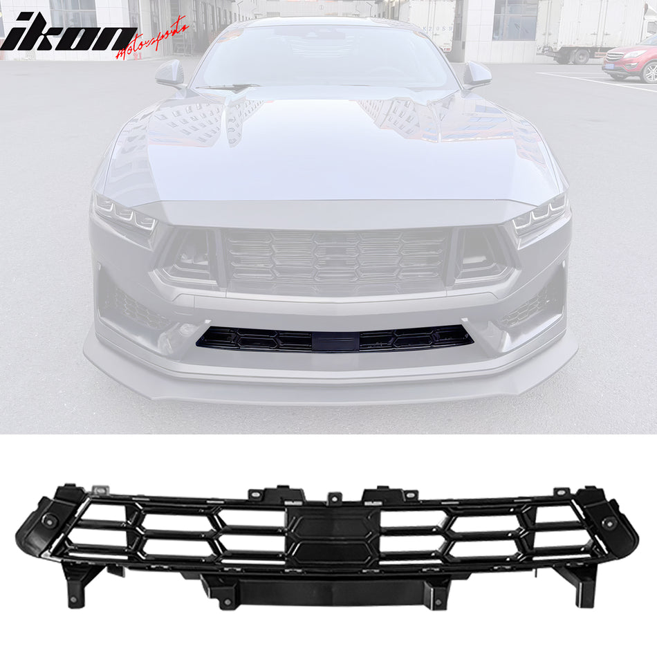 2024-2025 Ford Mustang Dark Horse Front Bumper Lower Mesh Grille ABS