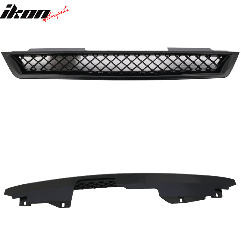 Fits Honda 94-97 Accord ABS T-R Front Grill Hood Mesh Grille Cd3-Cd7