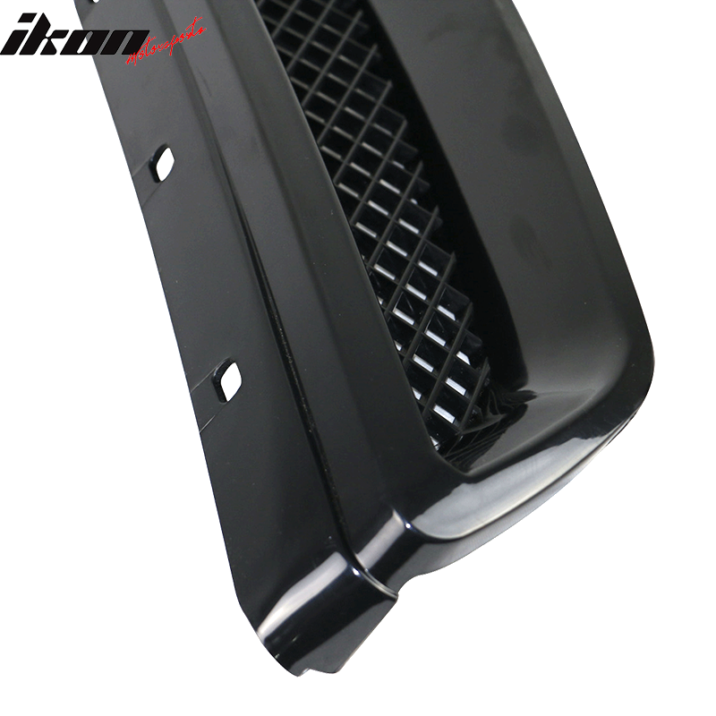 Fits 99-00 Honda Civic EK Type-R Style Front Bumper Hood Mesh Grille Grill ABS