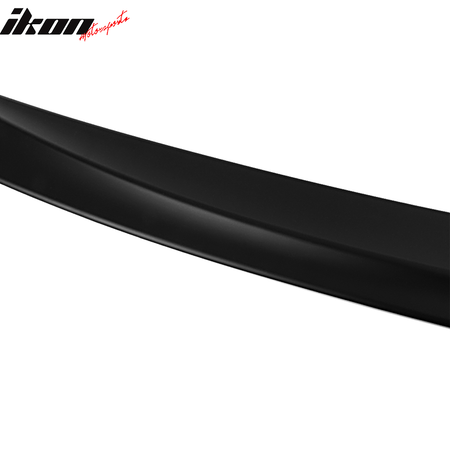 Fits 16-18 Honda Civic 10th Gen Matte Black Front Bonnet Lip Molding Trim Bar