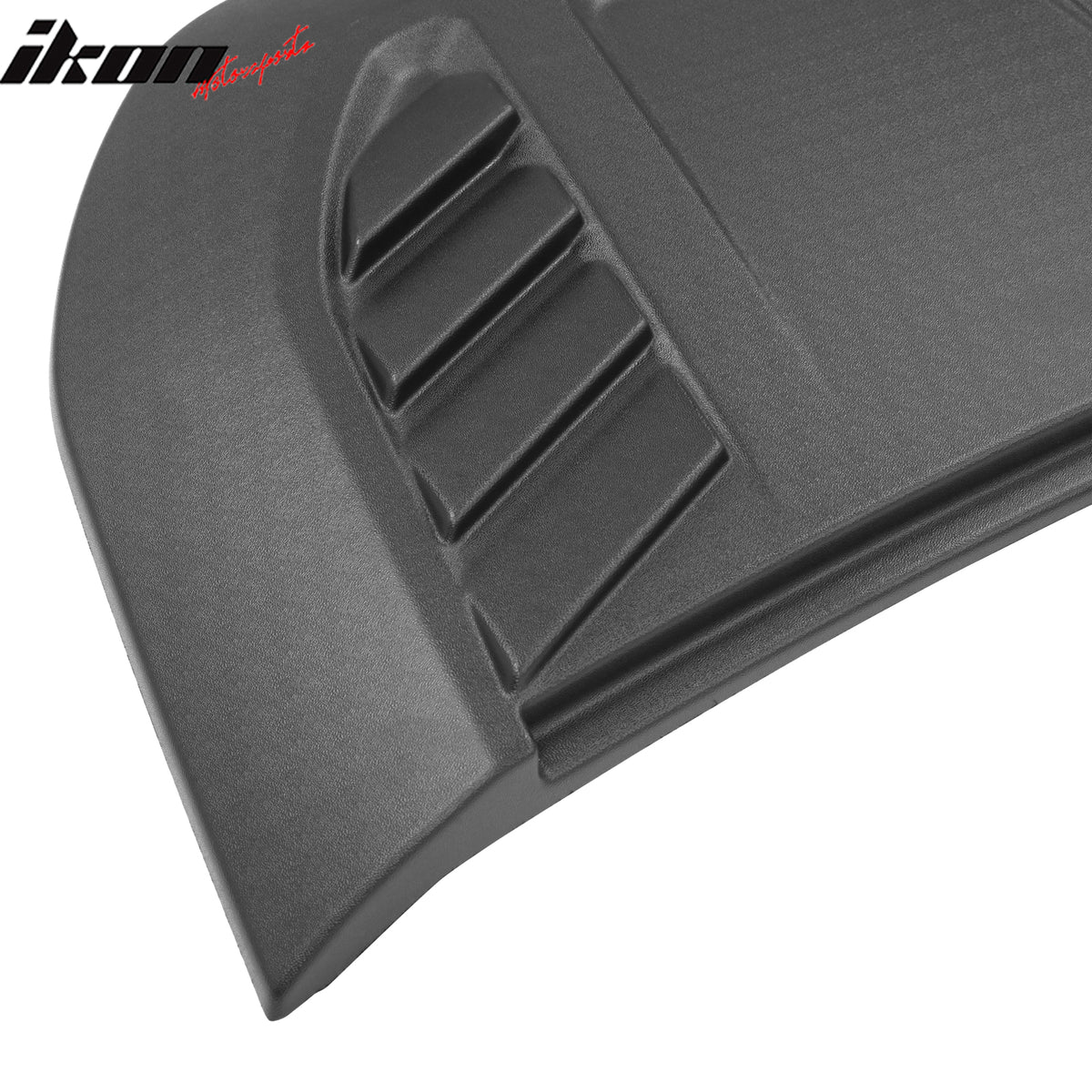 Fits 21-23 Ford Bronco Non-Functional Front Air Intake Hood Bonnet Cover - Black