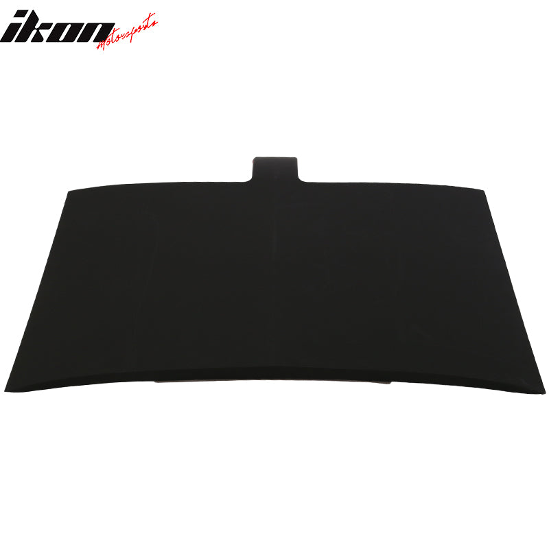 Fits 15-17 Mustang M Type Air Hood Vent Scoop Unpainted Black Polypropylene PP