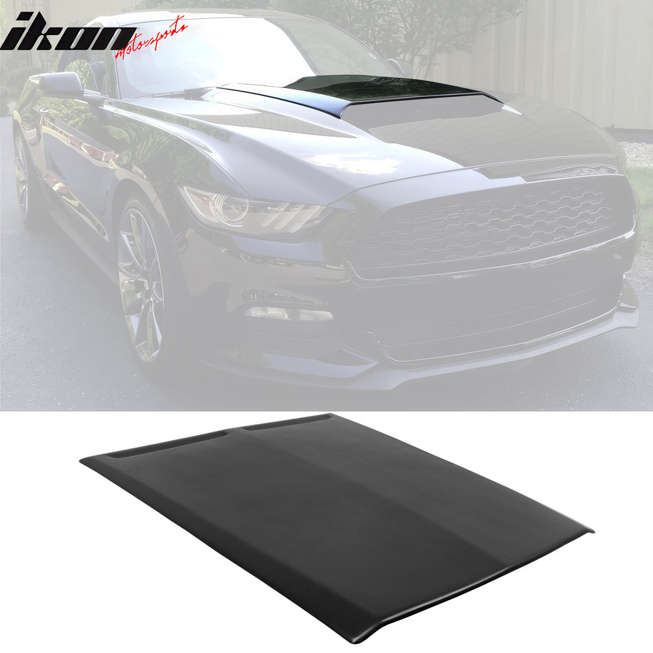 2015-2017 Ford Mustang Single GT Style Hood Scoop ABS