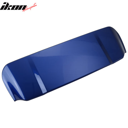 IKON MOTORSPORTS, Hood Bonnet Cover Compatible With 2022-2024 Subaru WRX 5th Gen, Painted #K7X Wr Blue Pearl D Style Bonnet Hood Engine Lid Cover Bodykits Replacement, 2023