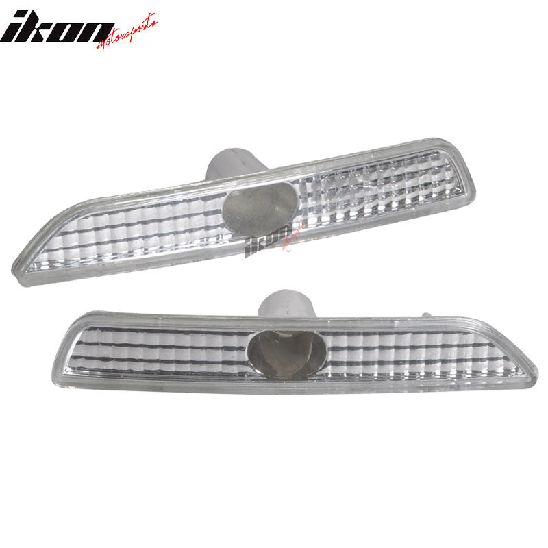 2010-2012 Mustang Diamond Euro Bumper Lights Signal Side Marker Lamp