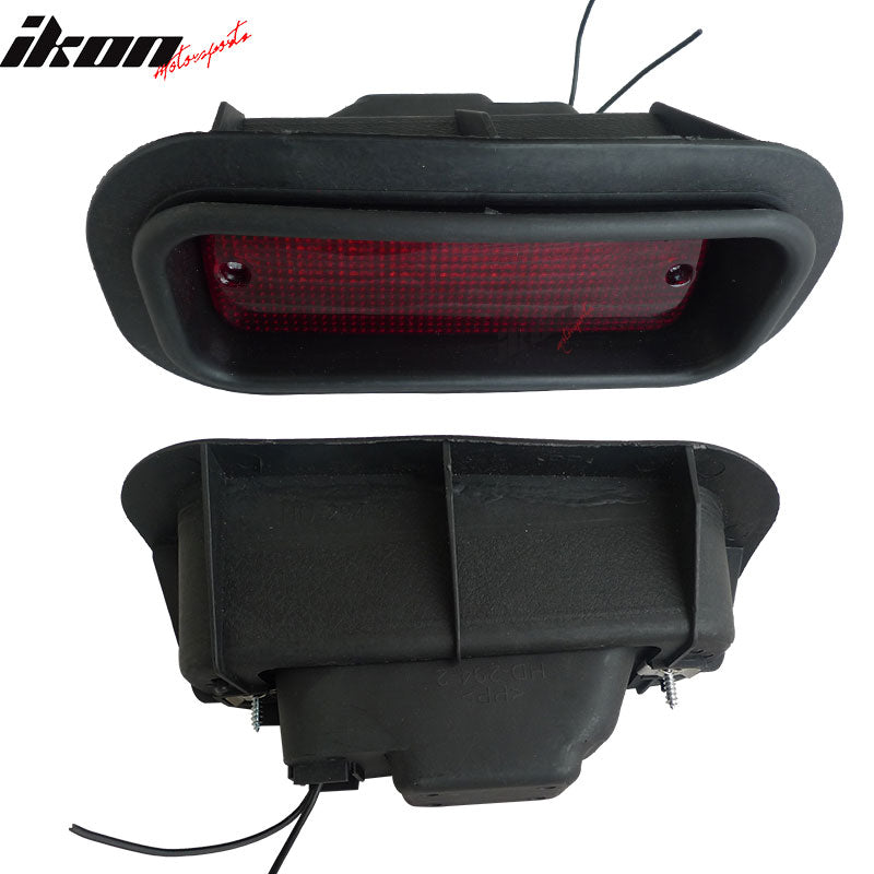 JDM EDM Rear Bumper Diffuser Fog Light Brake Lamp Red Lens 1Pc Fit Acura Integra