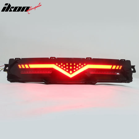 Fits 22-24 Subaru BRZ LED Rear Bumper Reverse Brake Light Assembly Smoked Len