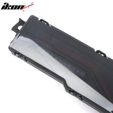 Fits 22-24 Subaru BRZ LED Rear Bumper Reverse Brake Light Assembly Smoked Len