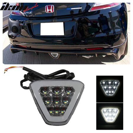 Universal Triangle Clear LED Rear Tail 3RD Brake Lights Safety Lamp