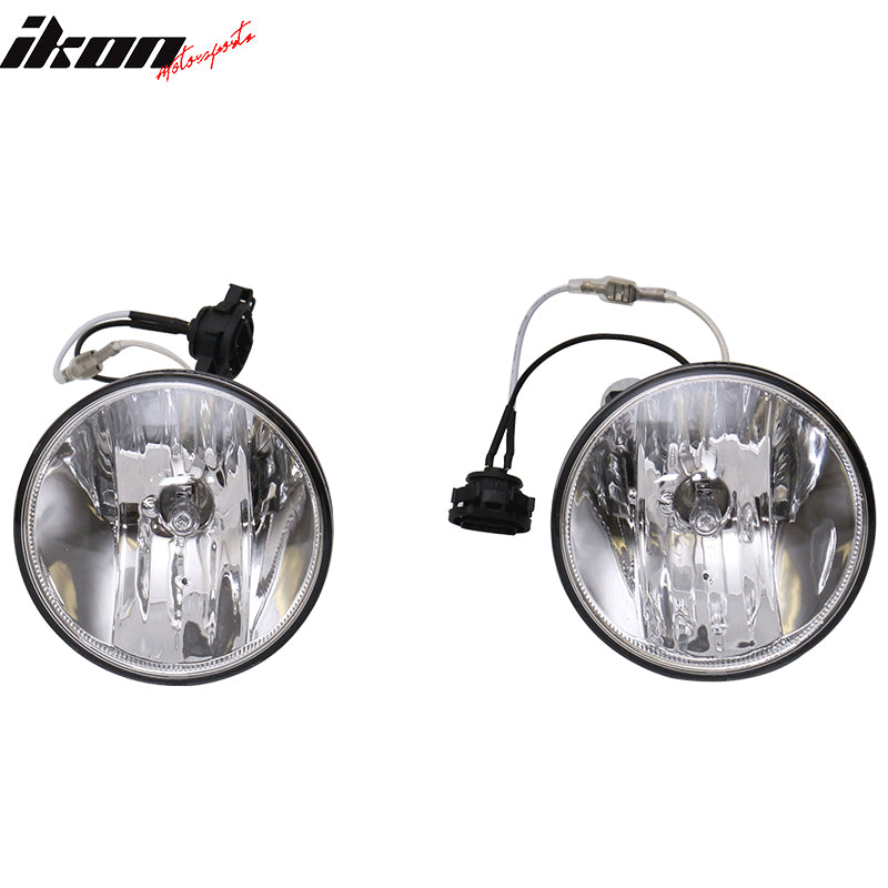 Fits 10-13 Camaro Front Bumper Fog Light Fog Lamp Pair LH RH H11 12V 55W Bulb