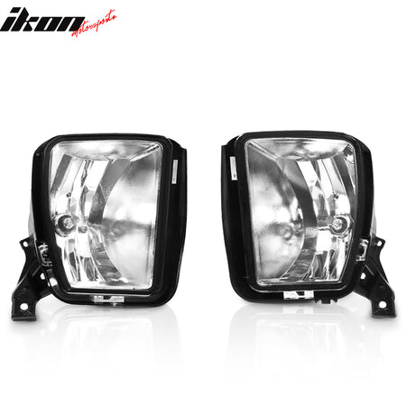 Fits 13-23 Dodge Ram 1500 2500 3500 OE Style Lens Fog Lights Lamp Smoke / Clear