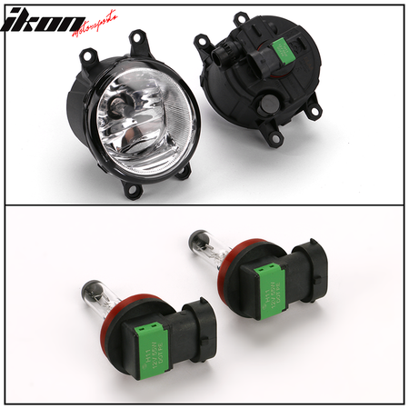 Fits 17-18 Toyota Sienna SE OE Style 2PCS Fog Lights W/Light Bulbs Wiring Switch