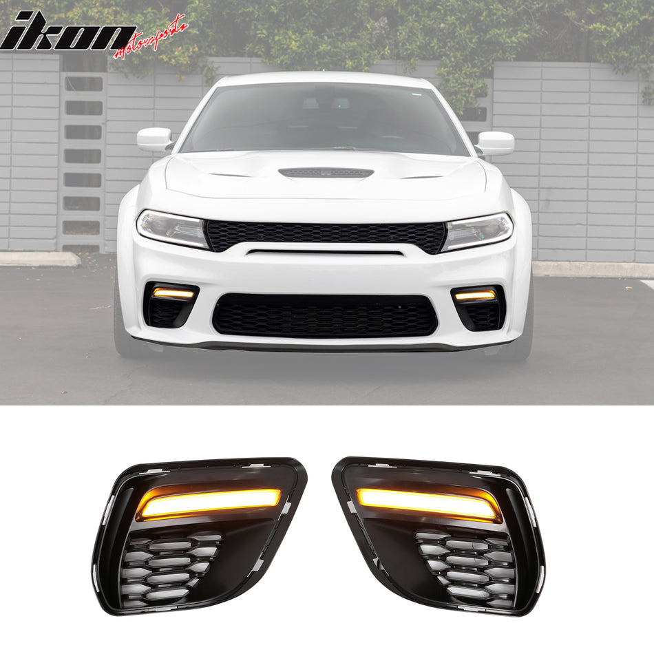 2020-2023 Dodge Charger Widebody Daytime Running Light Fog Light Cover