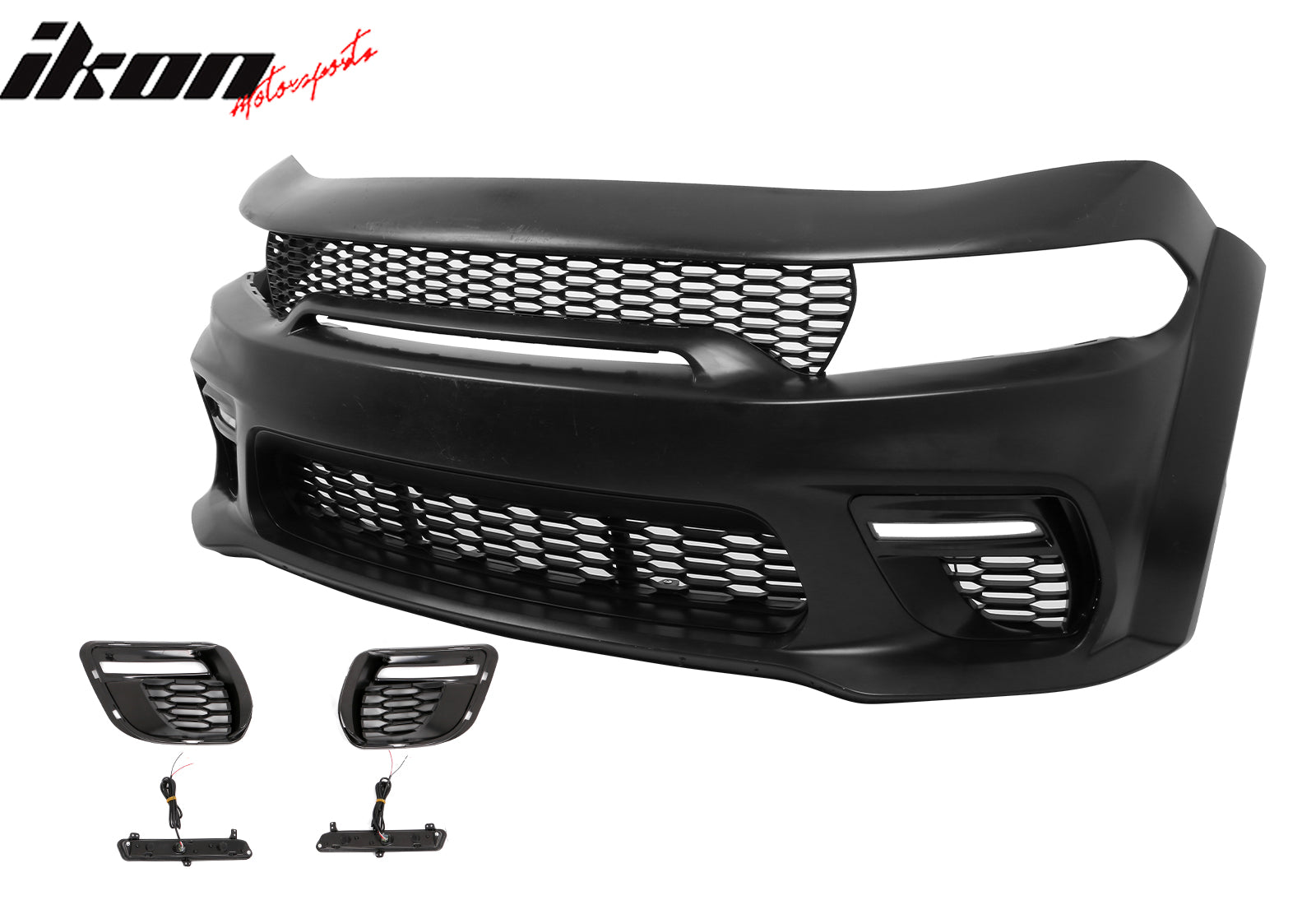 Fits 20-23 Dodge Charger Widebody Daytime Running Light DRL LED Foglight Covers