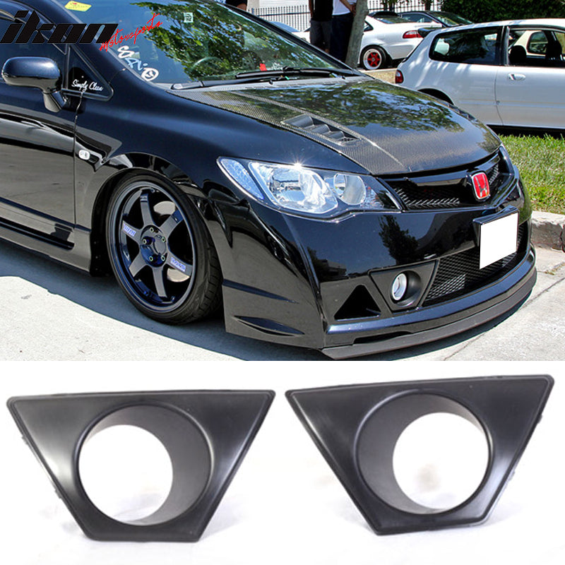 2006-2011 Honda Civic MU RR Style USDM Fog Light Cover Retainers PP