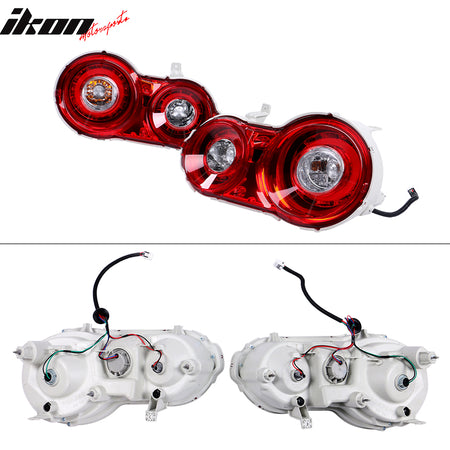 Fits 09-22 Nissan GTR R35 OE Factory Style LED Headlights + Brake Tail Light 4PC