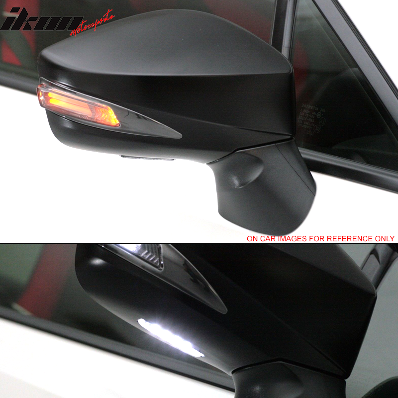 Fit For 13-20 Scion FRS Subaru BRZ Side Mirror Outer Shell Replacement & LED