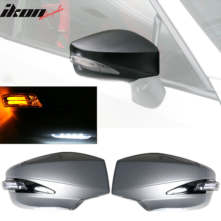 Fit For 13-20 Scion FRS Subaru BRZ Side Mirror Outer Shell Replacement & LED