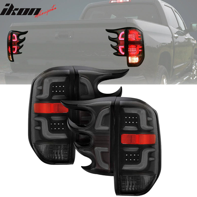 2014-2016 Toyota Tundra Cruising Edition Smoke Lens LED Tail Lights