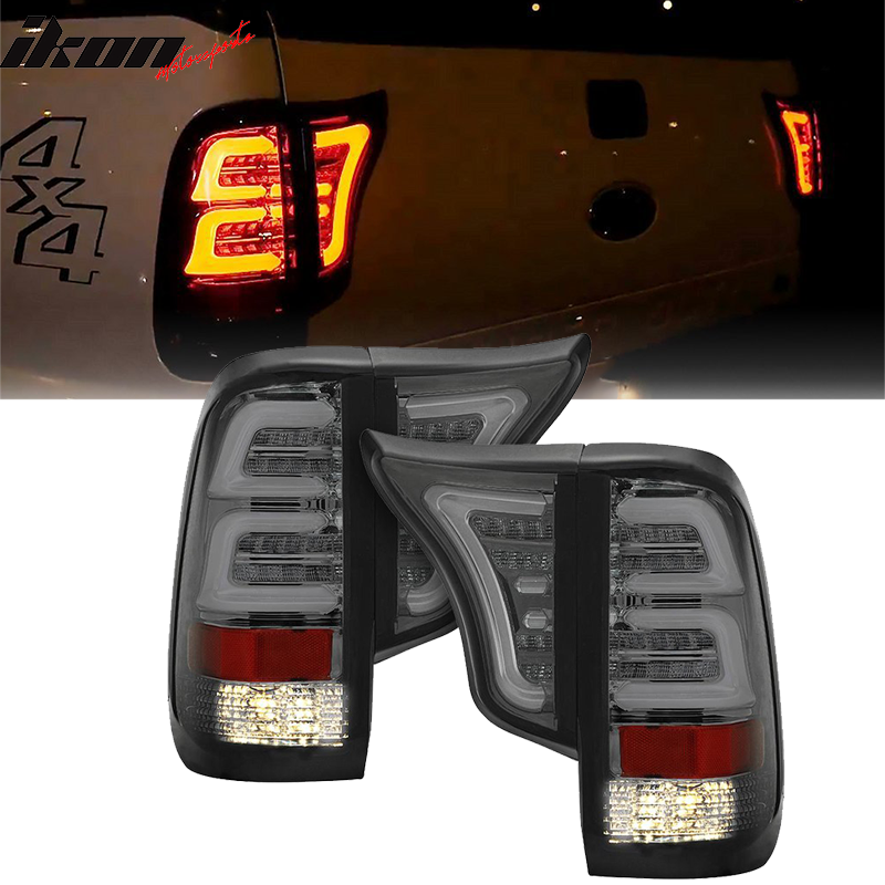 Fits 99-16 Ford F250 F350 F450 F550 Tail Light Smoke Lens Housing